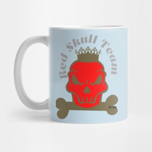 Red Skull Team Mug